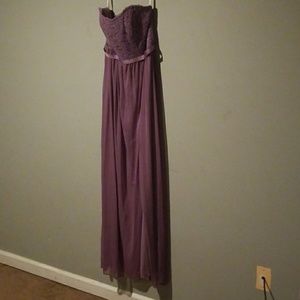 Strapless Bridesmaid Dress